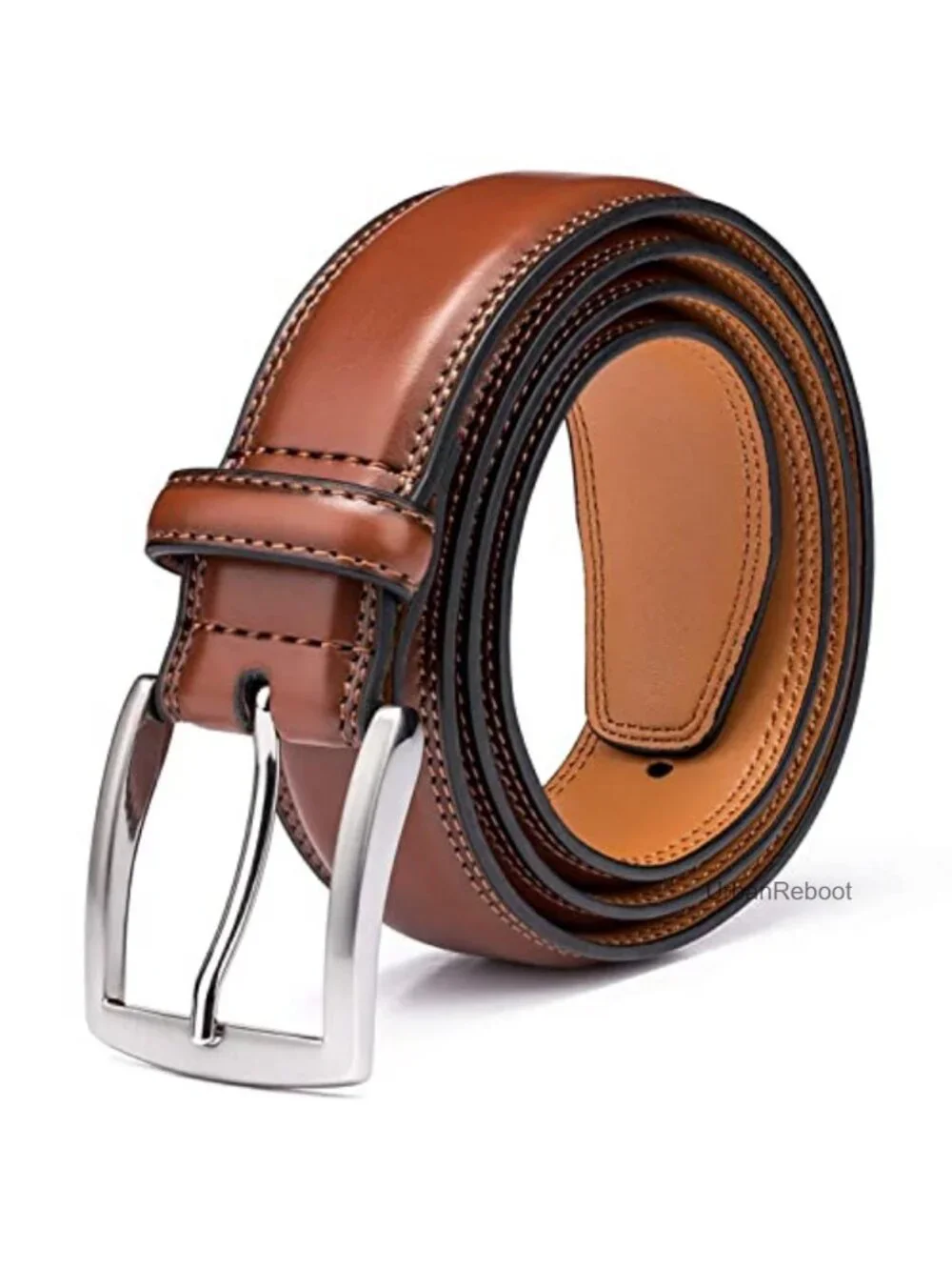 Genuine Leather Dress Belt for Men, Classic & Fashion for Work Business Casual